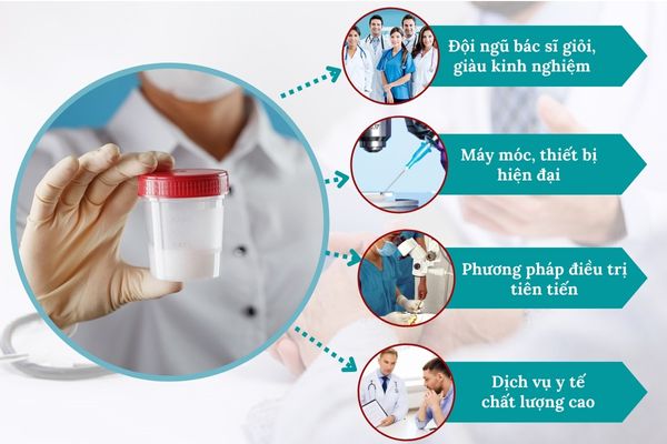 Địa chỉ xét nghiệm tinh trùng uy tín, chất lượng