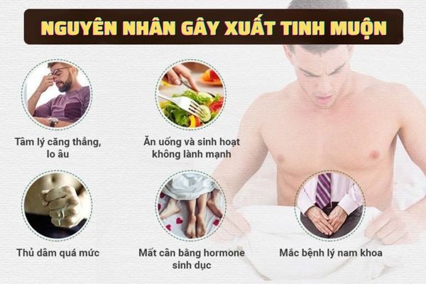 Nguyên nhân xuất tinh muộn ở nam giới