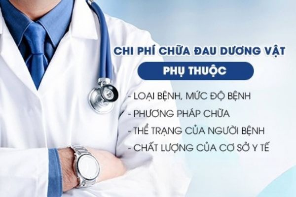 Chi phí chữa đau dương vật phụ thuộc vào nhiều yếu tố khác nhau