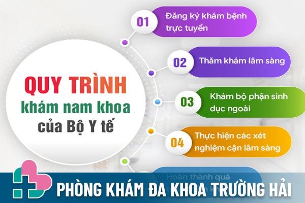 Quy trình khám nam khoa chuẩn khoa học tại Phòng Khám Trường Hải