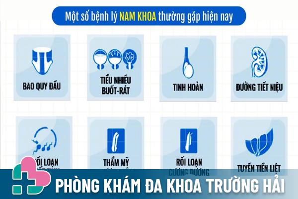 Những bệnh nam khoa thường gặp