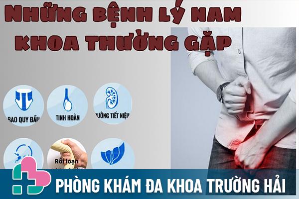 Những bệnh lý nam khoa thường gặp cần lưu ý