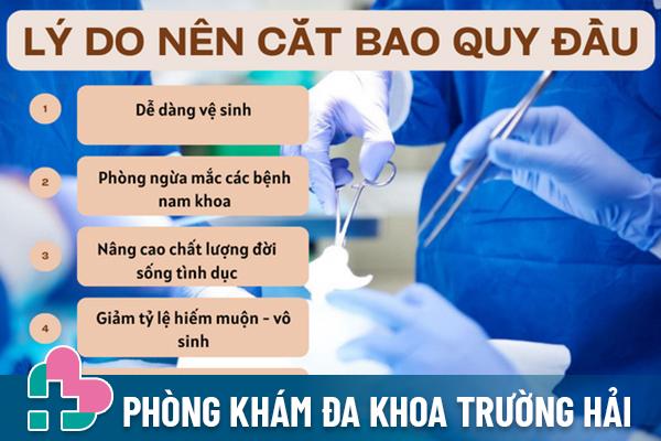 Tại sao nên cắt bao quy đầu? Khi nào nên thực hiện?