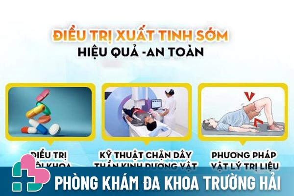 Phương pháp hỗ trợ điều trị xuất tinh sớm hiệu quả lâu dài tại Phòng Khám Trường Hải