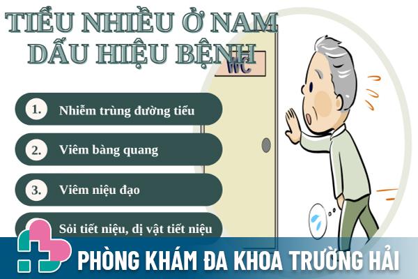 Tiểu nhiều ở nam triệu chứng bệnh gì và cách khắc phục