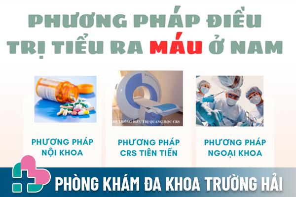 Phương pháp điều trị tiểu ra máu ở nam an toàn, hiệu quả tại Trường Hải