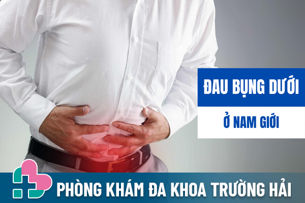 Cẩn thận cơn đau bụng dưới ở nam giới.