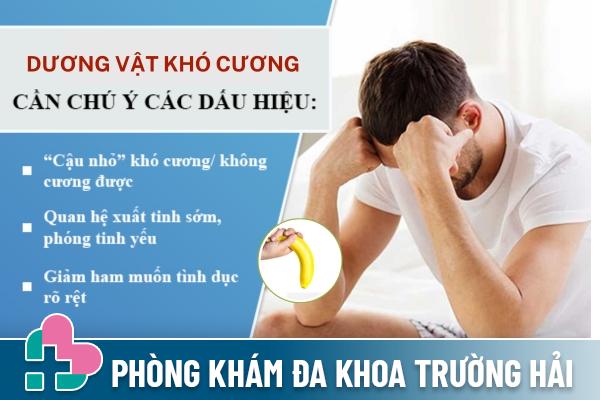 Nguyên nhân dương vật khó cương không cứng và cách điều trị